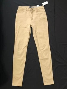 NWT Hollister Girls Size 5L Classic Stretch High Rise Super Skinny Pants 5 Long - Picture 1 of 9