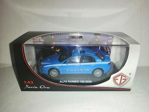 ALFA ROMEO 159 2006 POLIZIA SERIE ORO EDISON GIOCATTOLI SCALA 1/43 - Foto 1 di 1