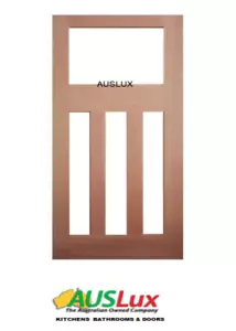 4 Glass Panel internal and External solid core door Many Sizes - Picture 1 of 2