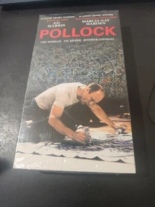 Pollock (VHS, 2001) Brand New Sealed Ed Harris - Picture 1 of 6