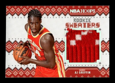 2022-23 Panini Hoops Basketball AJ Griffin #RS-AG Rookie Sweaters Relic - Image 1 of 2