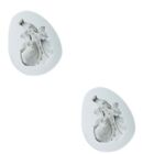  2 PCS Easter Dinosaur Mold Chocolate Moulds Egg Candy Jelly