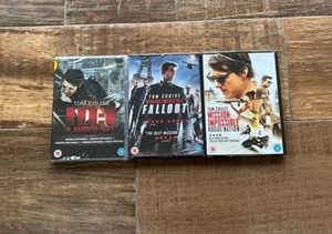 MISSION IMPOSSIBLE COMPLETE MOVIE FILM 1-6 COLLECTION PART 1 2 3 4 5 6 DVD - Picture 1 of 2