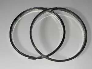 Lot of 2 Vintage Steel 7" Embroidery Hoops Tension Spring - Picture 1 of 4