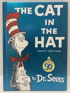Dr Seuss The Cat in the Hat Special 50th Birthday Party Edition Hardcover - Picture 1 of 4