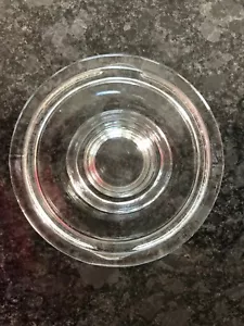 Vetro percolatore caffè Pyrex vintage ricambio solo coperchio NO pentola misura 6 tazze - Foto 1 di 3