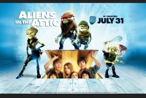35mm Feature Film Movie Trailer Preview “Aliens In The Attic” New - Picture 1 of 3