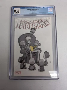 Amazing Spider-Man #14 Skottie Young C2E2 Partial Sketch Edition CGC 9.6 - Picture 1 of 2