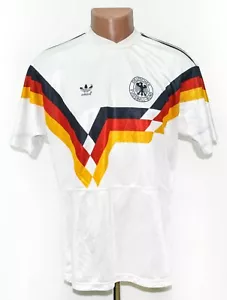 DEUTSCHLAND 1990/1992 HEIM FUSSBALL SHIRT TRIKOT ADIDAS M - Bild 1 von 9