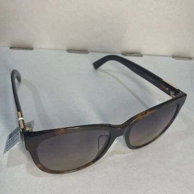 TODS TO315-D 55B 57[]17 140 Brown Havana Frame Purple Lens Sunglasses A1F5 - Image 1 of 4