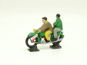 Tour de Francia Plástico Salza 1/32 - Moto Verde Y Fotógrafo - Imagen 1 de 2