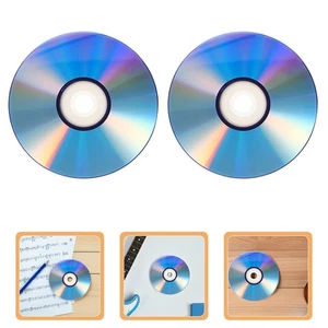 2 juegos de discos en blanco grabables CD disco de datos grabable en blanco con joyero - Imagen 1 de 20