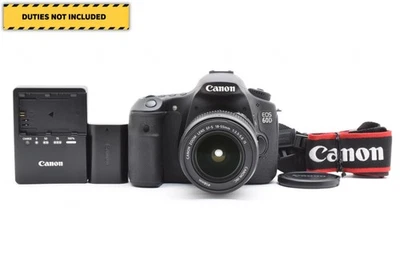 [MINT] Canon EOS 60D DSLR Camera body & EF-S 18-55mm f3.5-5.6 IS From JAPAN - Image 1 of 4