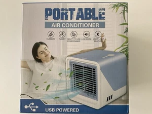 Portable Air Cooler Conditioning Fan Unit Chiller Purifier Desk Bedroom Study UK - Picture 1 of 12