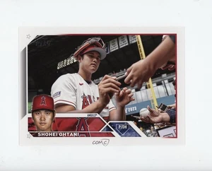 2023 Topps Flagship Collection Companion to Collection Short Print Shohei Ohtani - Picture 1 of 2
