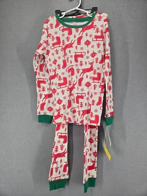 Carter's Youth Juego de 2 Pijama de Navidad, Manga Larga, Talla 8, Nuevo con Etiquetas Foto 1 de 4