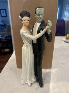 Frankenstein Monster And The Bride Of Frankenstein Dancing - Picture 1 of 8