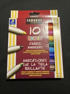 Sargent Art Stoffmarker. NEU. 10 Stück Sorte - Bild 1 von 3