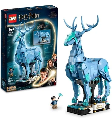 LEGO Harry Potter Expecto Patronum 76414, Collectible 2-In-1 Building Set New - Image 1 of 4