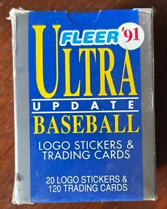 1991 FLEER ULTRA A BASEBALL UPDATE SET (FACTORY SEALED) NEW “A” - Picture 1 of 13
