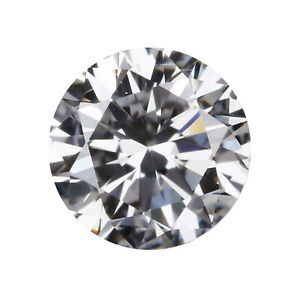 0.36 Ct. Natural Round Cut White E Color Diamond, VS1 Clarity EGL Certified