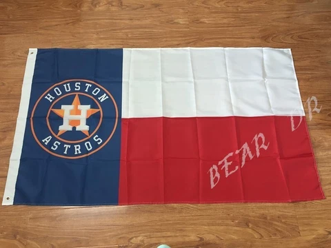 Houston Astros Flag 3x5ft Banner Polyester Baseball World Series astros009 Cover