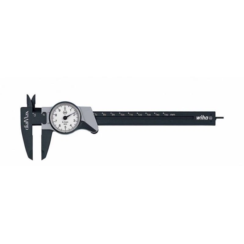 Wiha Tools 41102 Metric 150mm Dial-Max Caliper With 0.1mm Resolution - Image 1 of 1