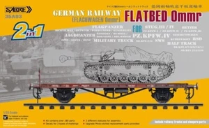SABRE 35A03 1/35 German Railway Flachwagen Ommr - Picture 1 of 7