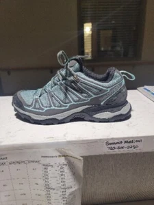 Salomon Contagrip Waterproof Running Trail Hiking Shoes Blue 159817 Womens 8.5 - Picture 1 of 6