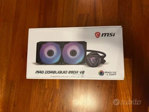 Dissipatore per Pc MSI MAG CoreLiquid 280R V2 dissipatore raffreddamento pc - Foto 1 di 4