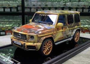 *SUPER RARE* Motorhelix 1/18 Mercedes Benz G63 AMG Tiger Edition Rubens - Picture 1 of 10