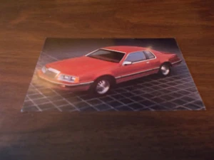 Original Werbepostkarte Ford Thunderbird 1984 - Bild 1 von 1