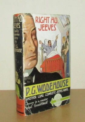 P G Wodehouse - Right Ho, Jeeves - 1st/4th (Herbert Jenkins First Edition DJ) - Image 1 of 4