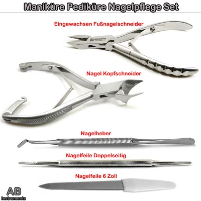 Eingewachsene Eckzange Kopfschneider Nagelfeile Maniküre Pediküre Nail - Bild 1 von 4