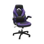 Racing Style Bonded Leather Gaming Chair, in Purple