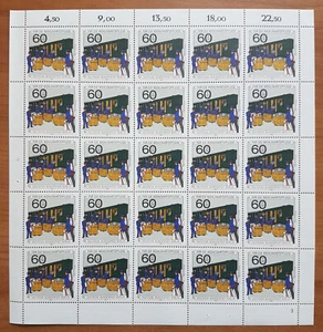 Berlin Michel No. 876 ** postfrisch 25er Bogen FN 2 - Bild 1 von 1