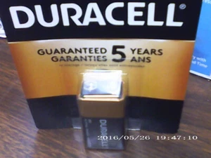 1 Duracell 9V 9 Volt Battery - Picture 1 of 2
