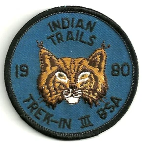 04 BSA Indian Trails 1980 Trek-In III Patch - Picture 1 of 1