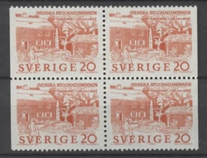 No: 121917 - SUECIA - UN ANTIGUO BLOQUE DE 4 - ¡ESTAMPILLADA SIN MONTAR O NUNCA MONTADA!¡! - Imagen 1 de 1