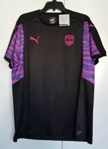 Puma FC Girondins de Bordeaux Away Stadium Black Pink Glow Jersey Mens Large - Picture 1 of 5