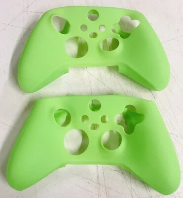 Lime Green Xbox One Silicone Controller Covers 2 - Image 1 of 2