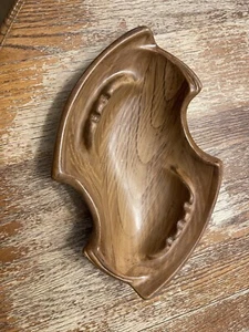 California Pottery Ashtray Orig Cal Style 845 Faux Wood - Picture 1 of 4