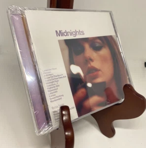 Taylor Swift CD Midnights Lavender Colored disc Exclusive 3 Bonus Tracks Sealed - Picture 1 of 2
