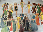 Vintage Paper Dolls Greer Carson Fashion 3 Dolls Clothes Accessories 1940s
