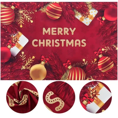 Weihnachten Kulisse Frohe Weihnachten Wandfotografie Hintergrund Heimdekoration - Bild 1 von 4