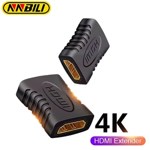 HDMI EXTENDER BUCHSE AUF BUCHSE ADAPTER VERLÄNGERUNG JOINER STECKER HD 1080 4k - Bild 1 von 6