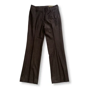 Vintage Paul Stuart Brown Wool Trousers Women’s Pants Sz 8 - Picture 1 of 6