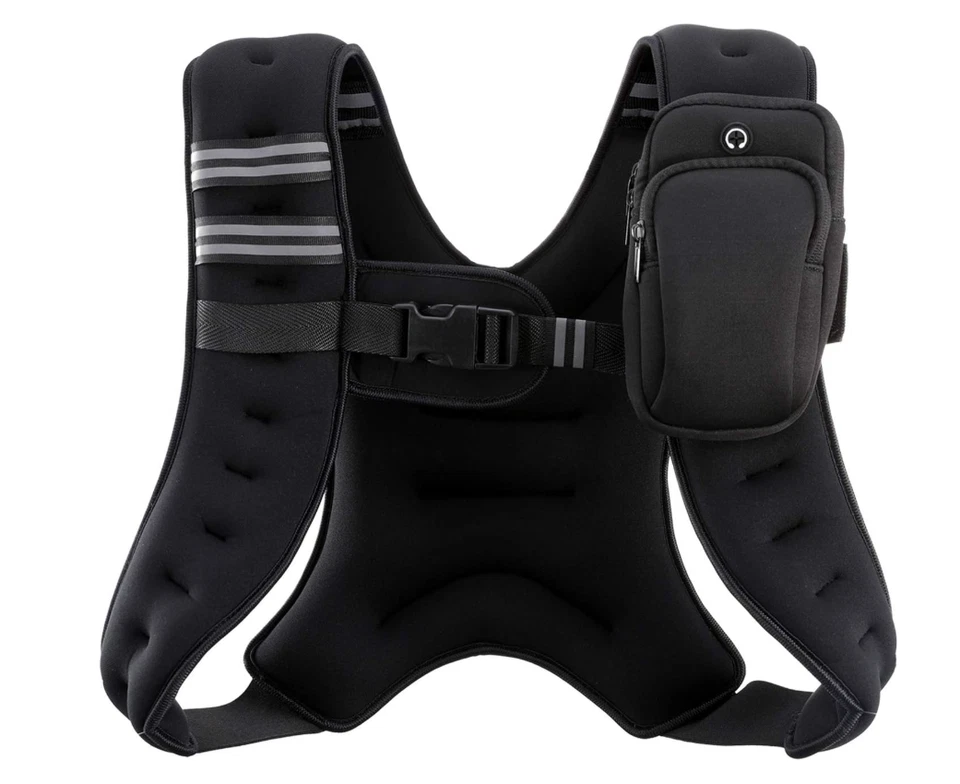 Chaleco con Peso ZELUS, 6Lb/8Lb/12Lb/16Lb/20Lb/25Lb/30Lb Chaleco con Peso Foto 1 de 1