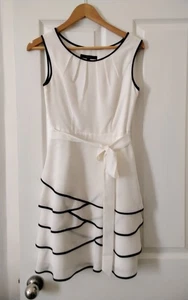Coast White Occasion/ Party Dress with Beautiful Ruffle Layered Skirt Size 8 - Picture 1 of 22