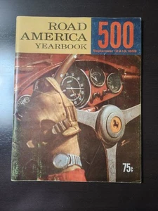 1959 SCCA Race Program, Road America 500 race, Elkhart Lake WI September 12 & 13 - Picture 1 of 2
